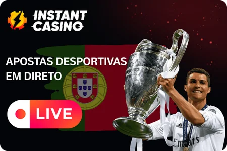 Apostas desportivas em direto