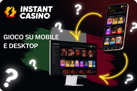 Gioco su mobile e desktop