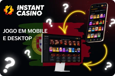 Jogo em mobile e desktop