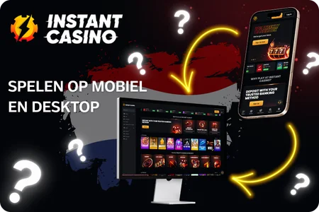 Spelen op mobiel en desktop