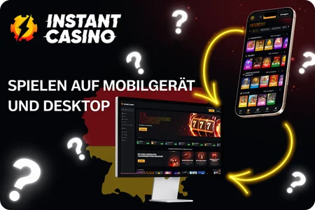 Spielen auf Mobilgerät und Desktop