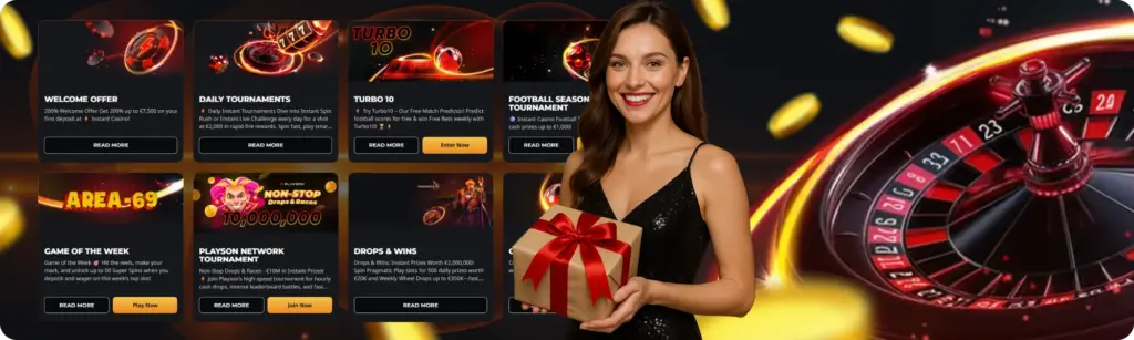 Týždenné bonusy a promo akcie