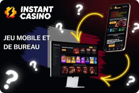 Jeu sur mobile et ordinateur