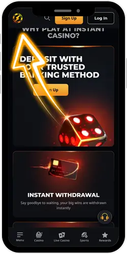 Instant Casino site