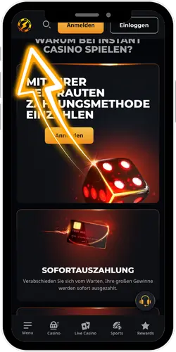 Instant Casino offizielle Seite