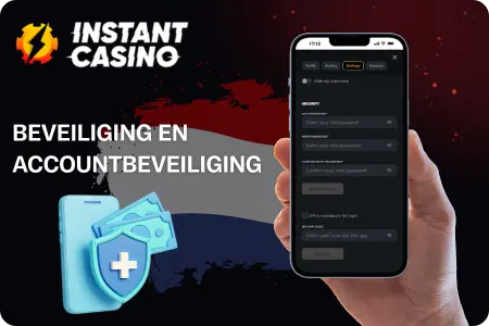 Instant Casino twee-factor authenticatie