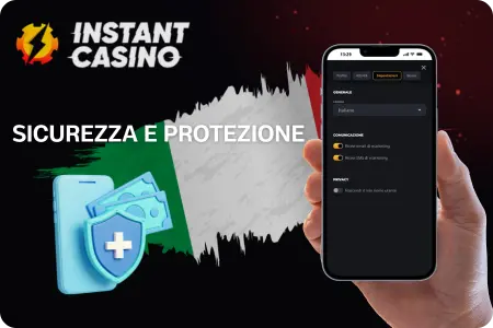 Autenticazione a due fattori Instant Casino