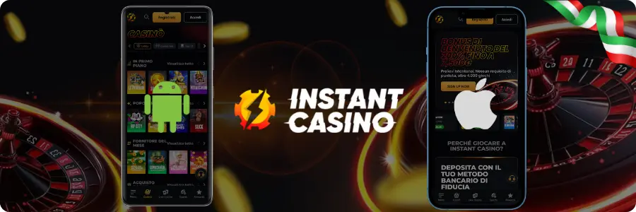 App ufficiale di Instant Casino