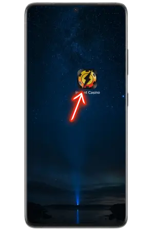 The shortcut has appeared on the home screen.