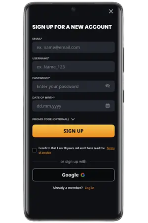 Complete the registration process